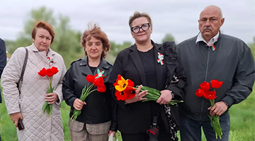 Администрация колледжа приняла участие в митинге «Наша память живёт — наша память священна»